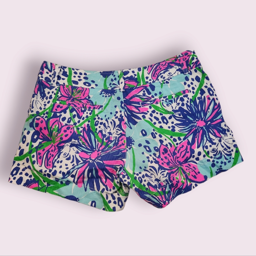 Lily Pulitzer Callahan In the Garden Eaton Shorts - Picture 5 of 5
